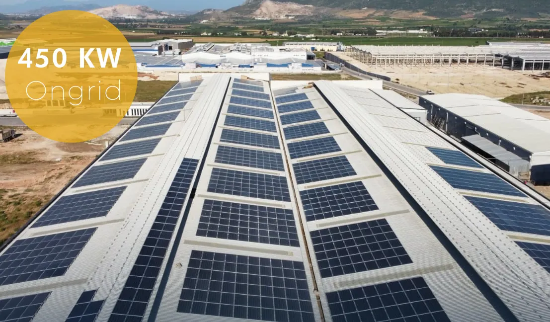 450 kW business rooftop solar system