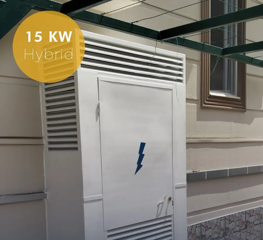 Konyaaltı 15 kW hybrid inverter installation